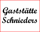 Gaststätte Schnieders